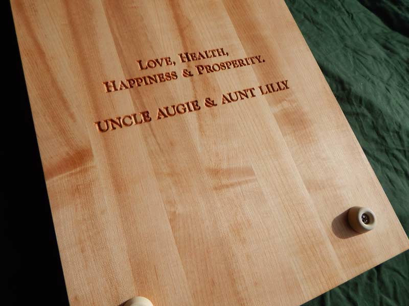 Personalized Rectangle Cutting Board