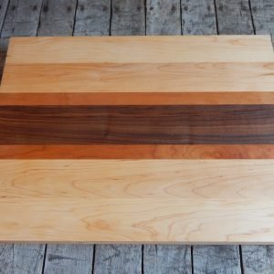 Flat Racing Stripe Cutting Board