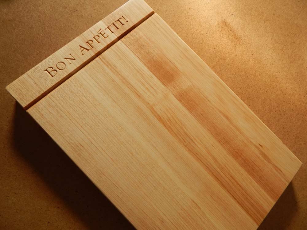 Custom Detailed Cape Cod State Wood Cutting Board 