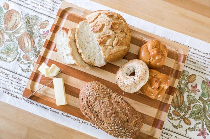 Small Stripe Cutting Board